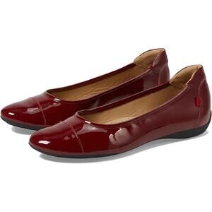 Marc Joseph New York Womens Peters Street Flats US 7.5 EU 38 Red Patent NIB